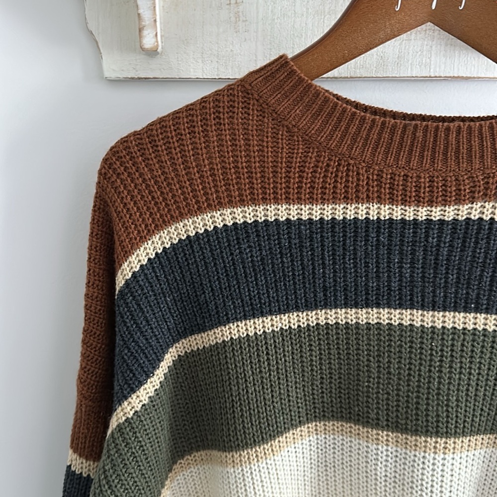 SHEIN | Striped Sweater - Picture 4 of 7